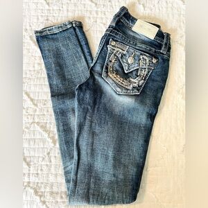Miss Me mid rise skinny jean size 24